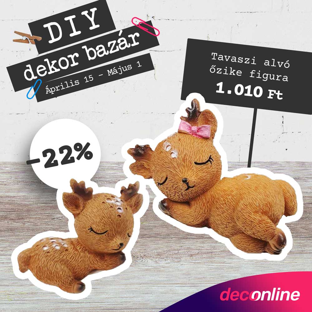 Dekor bazár május 1-ig